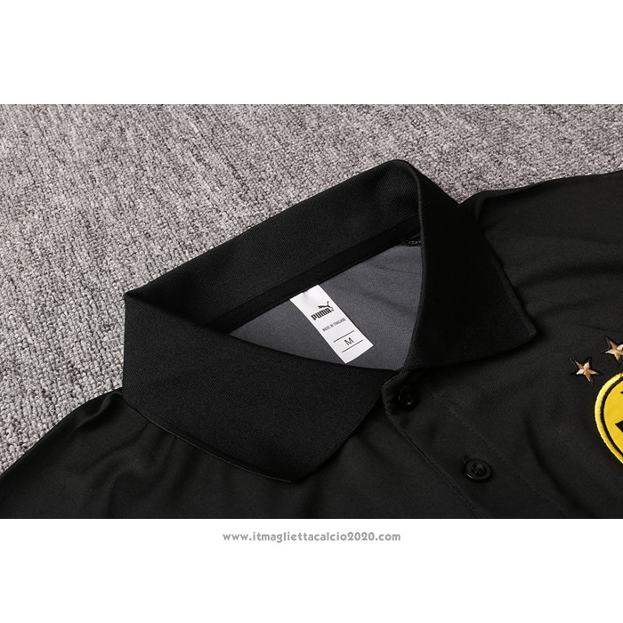 Maglia Polo Borussia Dortmund 2020 2021 Grigio